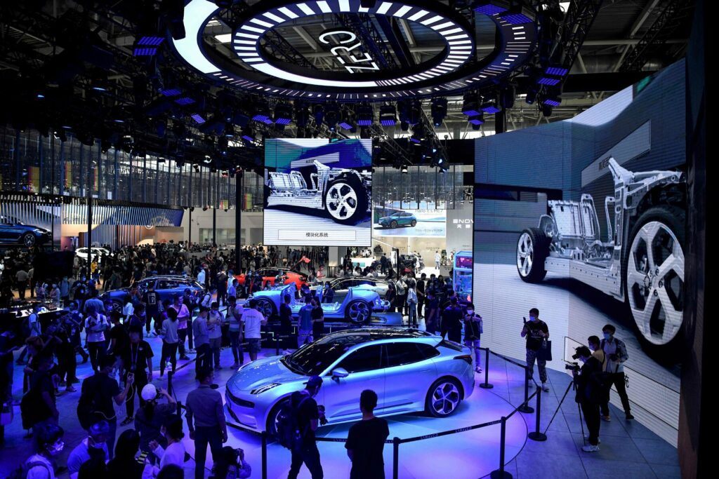 Beijing Auto show which is one of the top China's industry exhibitions 