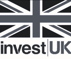 Invest UK logo B& W